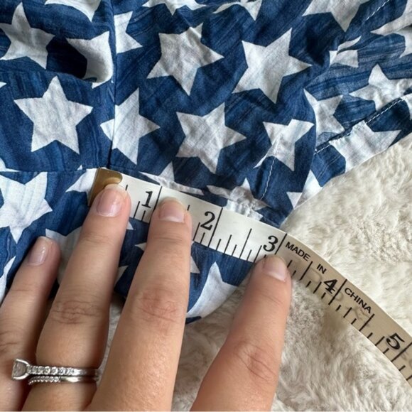 Victoria's Secret | Blue & White Stars July 4th Sleep Shorts | Size Small - Picture 9 of 10